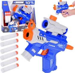 Pistolet z celem na miękkie piankowe naboje