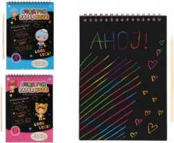 Scratch-off Colorful Notebook 10 Sheets