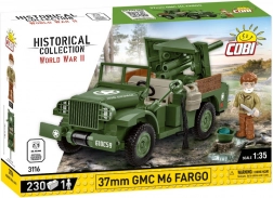 Kockasti model 37 mm GMC M6 Fargo