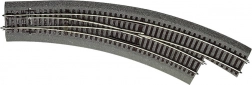 Roco Line Curved Right Turnout with Ballast