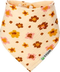 Muślinowy śliniak Daisies od T-TOMI