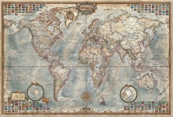 Educa puzzle political map of the world 4000 pieces