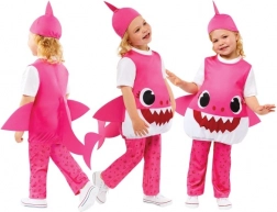 Baby Shark Costume Pink for Children 3-4 Years