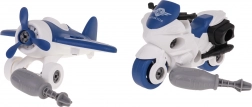 Demontabele Set Vliegtuig en Motorfiets