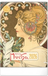 Vægkalender Alfons Mucha 2026