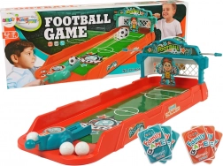 tabletop soccer with launcher and scoring cards for kids