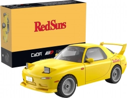 Konstruktorski set CaDA žuti auto MAZDA RX-7 FD3S Initial D 1:35, 66 dijelova