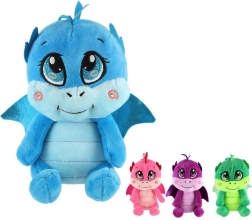 Plush baby dragon 12×19 cm, multiple colors