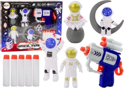 Súprava mäkkých šípkových zbraní Kozmonauti