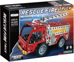 Metal construction kit fire truck 292 pcs