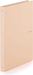 Pastelini A4 Ring Binder, Apricot