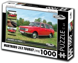 Puzzle Retro Cars Wartburg 353 Tourist (1976) – 1000 pieces