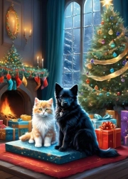 Bluebird Puzzle Waiting for Christmas 300 pieces