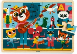 Wooden Puzzle Happy Band 35 Pieces