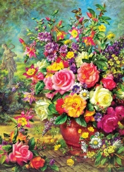Puzzle Floral Bouquet 1000 Pieces by Eurographics