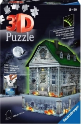 Ravensburger 3D-puzzel spookhuis met lichtgevend effect 216 stukjes