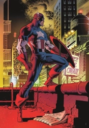 Clementoni sestavljanka Marvel: Stotnik Amerika 1000 koščkov