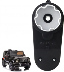 Motor med gearkasse 12 V 16000 o/min til elektrisk børnekøretøj