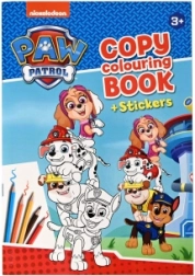 Coloriages et autocollants PAW PATROL – format A4