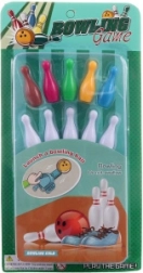 Mini birilli per bambini con lanciatore