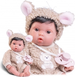 Picolín Orsetto bebè - bambola realistica 21 cm