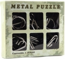 Metal Puzzles – Set of 6 in a Box