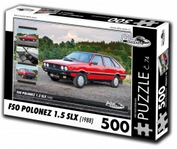 RETRO-AUTA Puzzle FSO Polonez 1.5 SLX (1988) – 500 pieces
