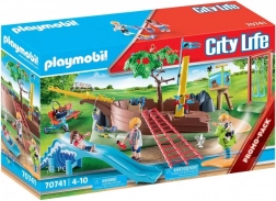 Playmobil City Life kinderspeeltuin met groot scheepswrak