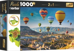 Puzzle and Sorter TREFL 2in1 Balloons Over Cappadocia 1000 Pieces