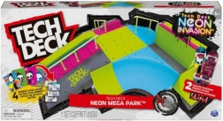 Tech Deck X-Connect stort neon skatepark, der lyser i mørke