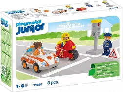 Playmobil Junior bohaterowie codziennego dnia – zestaw ratowniczy