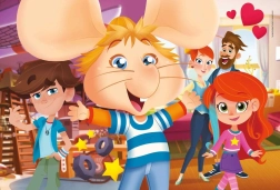 CLEMENTONI Puzzle Mouse Gigio MAXI 60 pieces