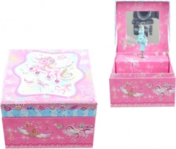 Zenélő ékszerdoboz egyszarvúval