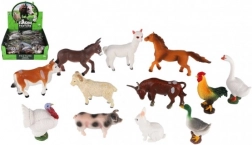 Figurina in plastica animali domestici assortiti
