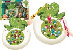 Igra pecanja ribica s štapovima i svjetlima – dinosaurus