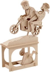 ARToy movable model construction kit of an off-road vehicle