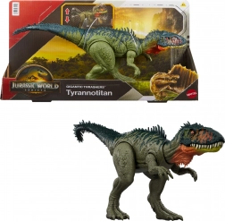 Tyrannotitan dinoszaurusz figura Jurassic World Rebirth Gigantic Thrashers 34 cm