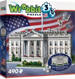 Puzzle 3D Casa Bianca di WREBBIT, 490 pezzi