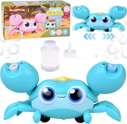 Crab bubble machine with movement and lights