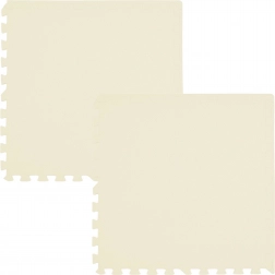 Pjenasta podna podloga HUMBI 120 × 60 cm, velika vodootporna slagalica, krem, 2 kom