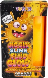 Tuban jiggly slime fluo orange, glow-in-the-dark 430 g