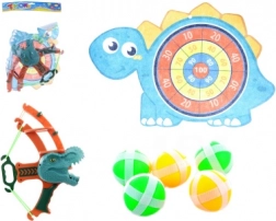 Dinosaur Target and Kids’ Velcro Crossbow