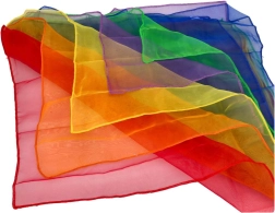 Sæt med jonglør-tørklæder Goki 6 stk