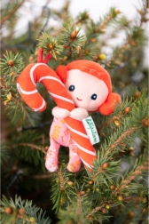 Božićni vilenjak s lizalicom Lilliputiens