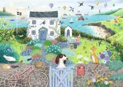 Ravensburger puzzle Coastal Cottage 1000 pieces