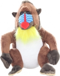 Mandrill en peluche 17 cm