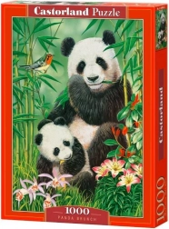 Puzzle 1000 dielikov CASTORLAND Panda Brunch