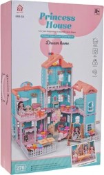 Interactieve villa met licht- en stoomfunctie + accessoires