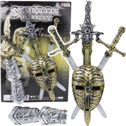 Knight Set with Mask and Swords