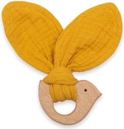 Grizalo Novo Otroška Ptička gorčično